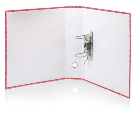 Registratore protocollo con custodia BREFIOCART New Color 35x28,5 cm dorso 8 cm rosso - 0201180.RO